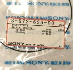 NEW Old Stock Lot of 4 Sony 3-672-626-00 Belt B Counter
