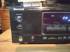 Tested & Working Sherwood RD-6500 Receiver 100w 6Ohms 5.1 Channel PLUS REMOTE