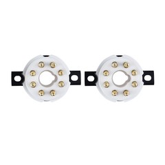 1pcs Amptata 8pin Tube Socket Octal Gold EL34 6SN7 KT88 5U4G 274B 6L6 5AR4 6V6