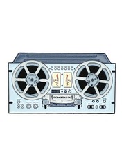 Pioneer RT-707 Vintage Reel R2R Enamel 2 Inch Pin