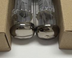 Matched Current Pair Matsushita EL34/6CA7 Tubes One Labeled Sylvania Test Strong