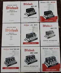*USA* ULTIMATE MCINTOSH MC225 OWNER’S / MAINTENANCE MANUAL