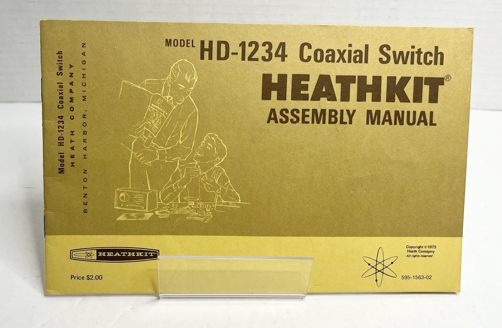 HD-1234 Coaxial Switch Health Kit Assembly Manual