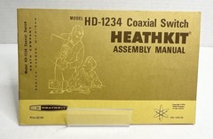 HD-1234 Coaxial Switch Health Kit Assembly Manual