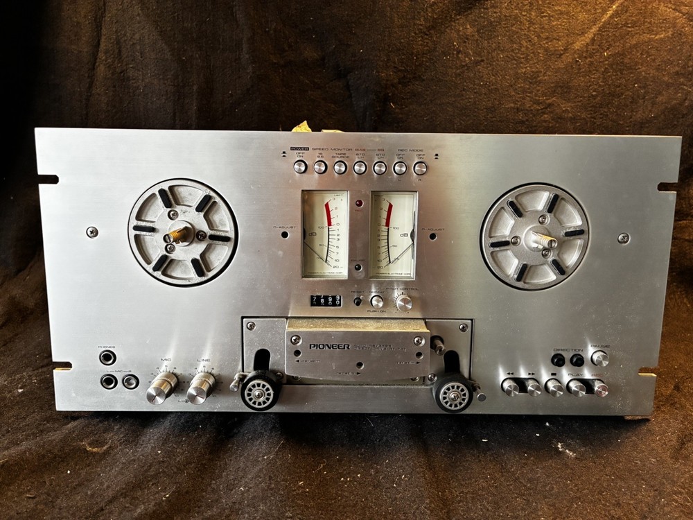 Pioneer RT-707 Reel Tape Deck, Cleaned, repaired, serviced, tested, used