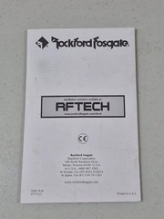 Rockford Fosgate Punch HE SVC Subwoofers Installation Operation Booklet Manual 2