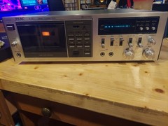 TEAC A-510 STEREO CASSETTE DECK Serial # 9211 117 VAC 60HZ 27 W Made in Japan