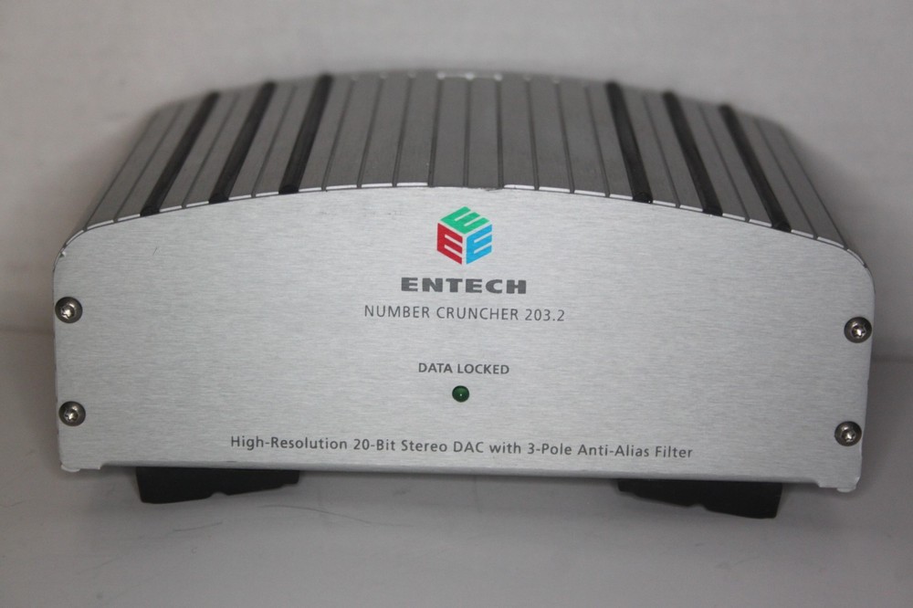 ENTECH 203.2 NUMBER CRUNCHER 20 BIT DIGITAL ANALOG CONVERTER TRANSFORMER