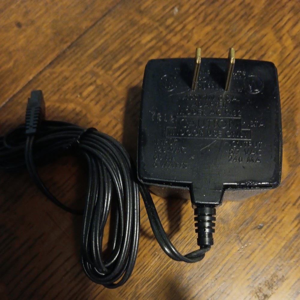 Vintage OEM Texas Instruments Power Supply Model AC 9132 Adapter Charger Plug