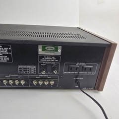 Scott stereo receiver 330R. Classic silver face model with wood sides Tested