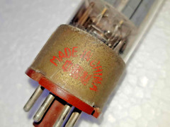 1 x TESTED 6N8P Shuguang CHINA 1962y Replace 6N8S 6SN7 ECC32 TUBE METAL BASE