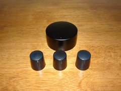 OEM Volume / Control Knobs for ONKYO A/V Tuner Amplifier TX-SV 525 – SET OF 4