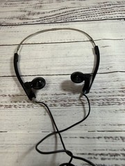 Vintage Radio Shack Nova-37 In Ear Folding Headphones with Box and Instructions