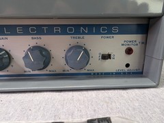 Grommes Precision S-60 60w Vacuum Tube Amplifier – Untested