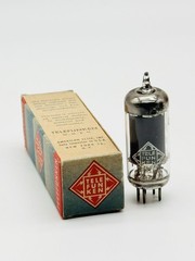 NEW Vintage NOS Telefunken 6AU6 Diamond Bottom Vacuum Electron Tube Germany J6