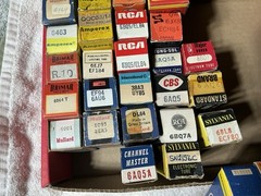 37 NOS VACUUM TUBES BRIMAR Telefunken Mullard TESLA Siemens EC92 EL805 84 ECF83