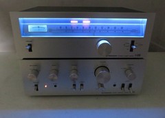 PIONEER 2PC SA-6500 INTEGRATED AMP + TX-6500 TUNER RECAPPED PRO SERVICED + LED’s