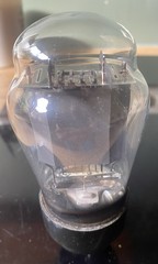Rare MP Pedersen U4E8 Direct heated power triode = F410 Tube, Lampe, Röhre