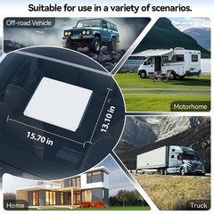 Starlink Mini Suction Cup Mount, Vehicle Sunroof and Glass Surfaces – Secure Sat