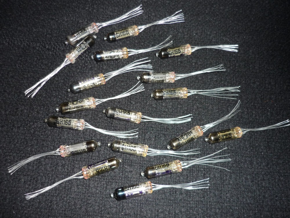 16pcs. 6N16B / 6Н16Б Double Triode Melz. NEW. MILITARY. SAME DATE XI-1961