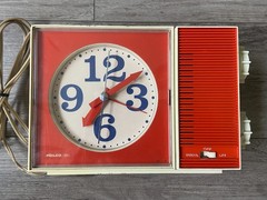 Vintage Philco Ford Motors Alarm Clock Radio Model R-350 Taiwan – Need Repaired