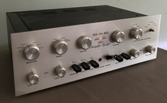SAE MARK FOUR B AMPLIFIER WITH MARK ONE PREAMPLIFIER STEREO SYSTEM NICE