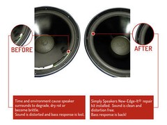 Infinity SM255 Woofer and Midrange Foam Speaker Repair Kit FSK-SM255c