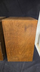 Vintage 1980 Klipsch Heresy Empty Cabinets HBR Factory Birch Veneer No Drivers