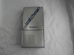 Sony Watchman FD-20A Black & White TV w/ Case