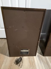 Zenith Allegro 3000 stereo speaker pair vintage 1970s excellent condition