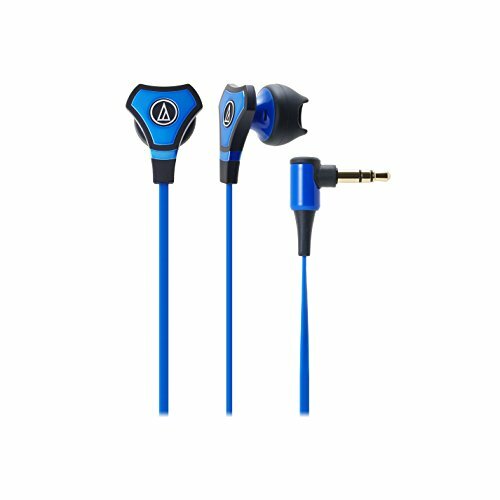 Audio Technic Audio-Technica ATH-CHX5 SonicFuel Hybrid Earbud Headphones – Blue