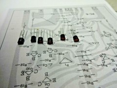 HAFLER DH-200 PC-6 INPUT TRANSISTOR MATCHED SET