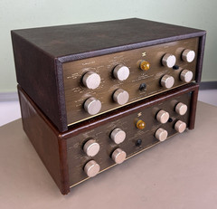 SCOTT 121 MONO TUBE PREAMPLIFIERS (PAIR) RARE RESTORED