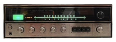 Vintage Kenwood KR-3200, 13 W AM/FM Stereo Receiver, 1972, Pro. Serviced