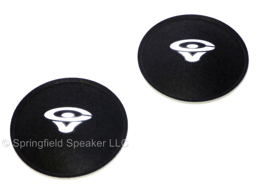 Cerwin Vega 3.75″ Felt Logo Dust Caps – 2 Pack
