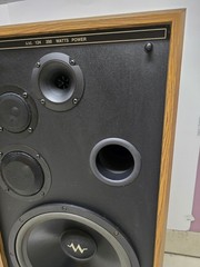 Tested Pair 2 MTX AAL 124 Floor Tower Speakers Vintage Home Audio 12” Drivers