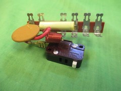 BIC 960 940 TURNTABLE TERMINAL STRIP WITH START CAPACITOR, POP SUPPRESSOR SWITCH