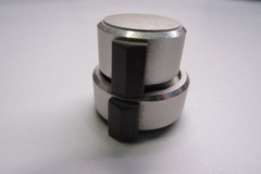 1 ONLY TEAC X-300 X-300R 2-PART MIC LINE OUTPUT CONTROL KNOB