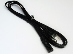 WELTRON 2001 8 Track Tape Player AC Power Cord Cable