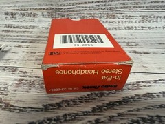 Vintage Radio Shack Nova-37 In Ear Folding Headphones with Box and Instructions