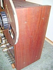 TECHNICS R S 1506 4 TRACK DECK REEL TO REEL WITH PLASTIC DUST COVER