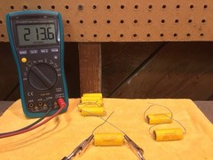 Micamold Paper-In-Oil Capacitors .22 MF 400V Vintage PIO