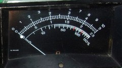 (2) Vintage API Mod. 502 Analog Meters 100uA Full Scale Clean! Working! (1970’s)