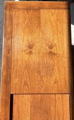 Vintage Mid Century Modern RCA Solid State Walnut Cabinet Stereo Console