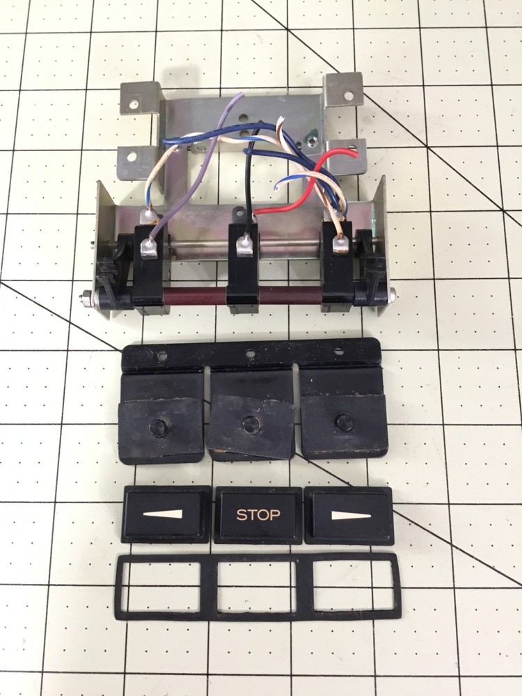 TEAC 3300 3300-10 Reel to Reel REV / STOP / FF Transport Switch Genuine Part