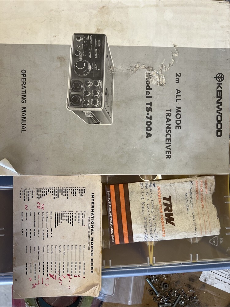 Kenwood TS-700A Operators Manual