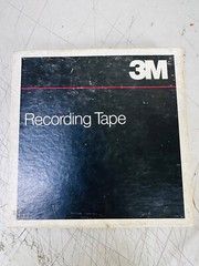 3M 808 Recording Tape 1/4x600ft – Please Read