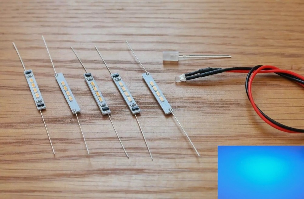 TEAC A-3440 replacement LED VU meter lamps lights bulbs upgrade kit BLUE