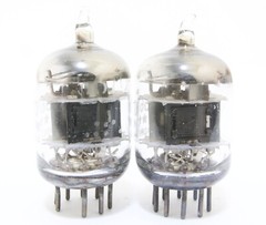 Match 1 Pair GE 5670 5 STAR 3 mica SQ getter TUBES = 2C51 396A Western Electric