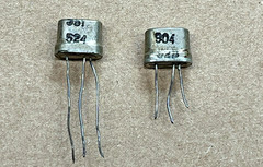 TI Texas Instrument 901 905 series silicon transistor vintage semiconductors